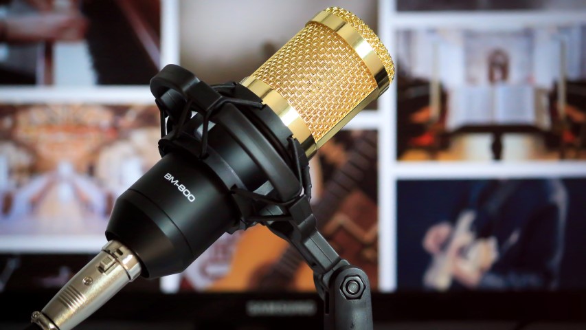 Podcast Marketing Microfon